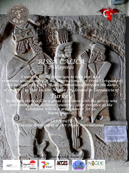 "ArtQuake 6", Capadoccia, Turkey • April 2021