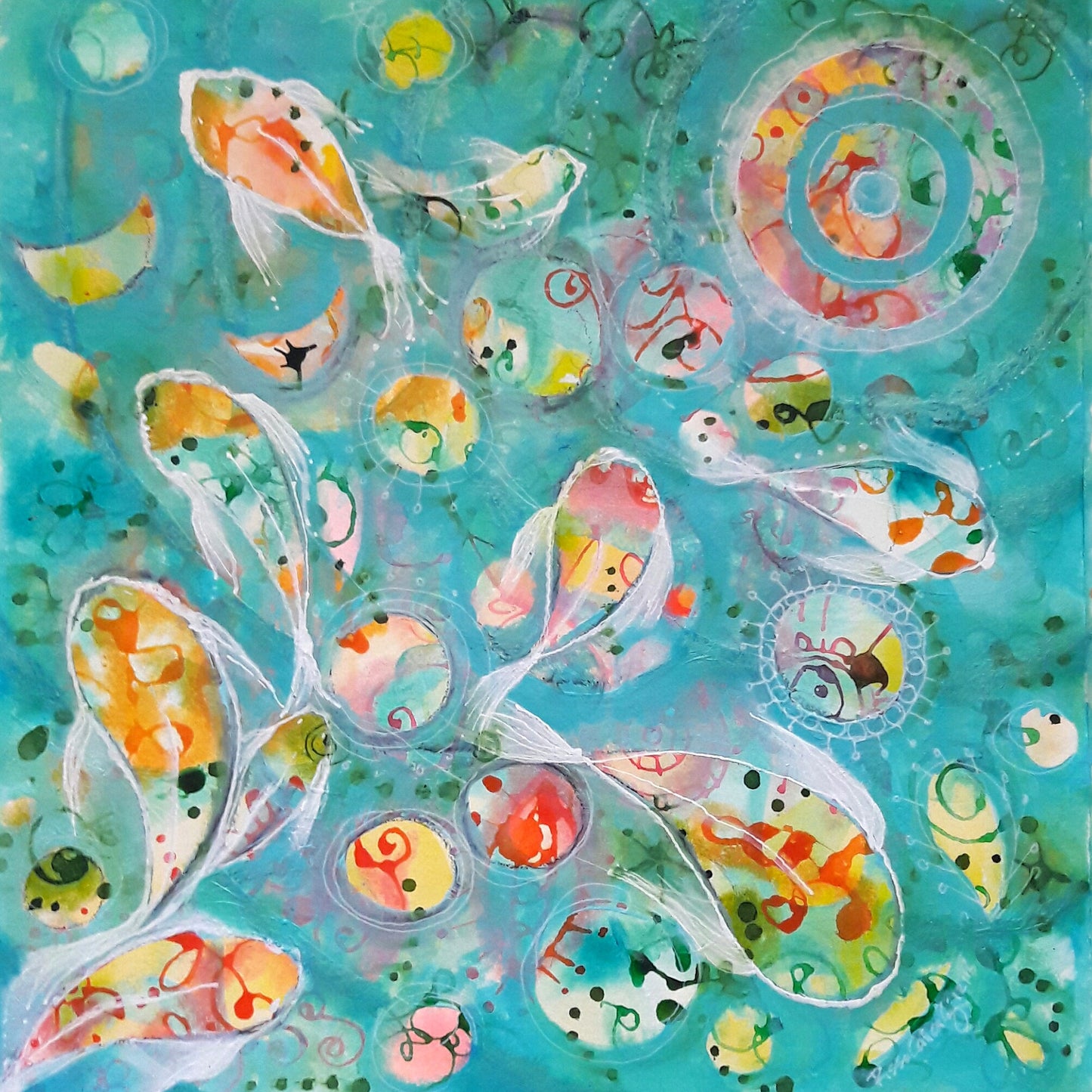 Nine Koi